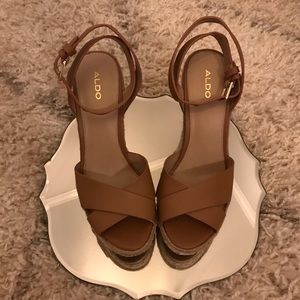 ALDO 4.5 Inch Strappy Wedges